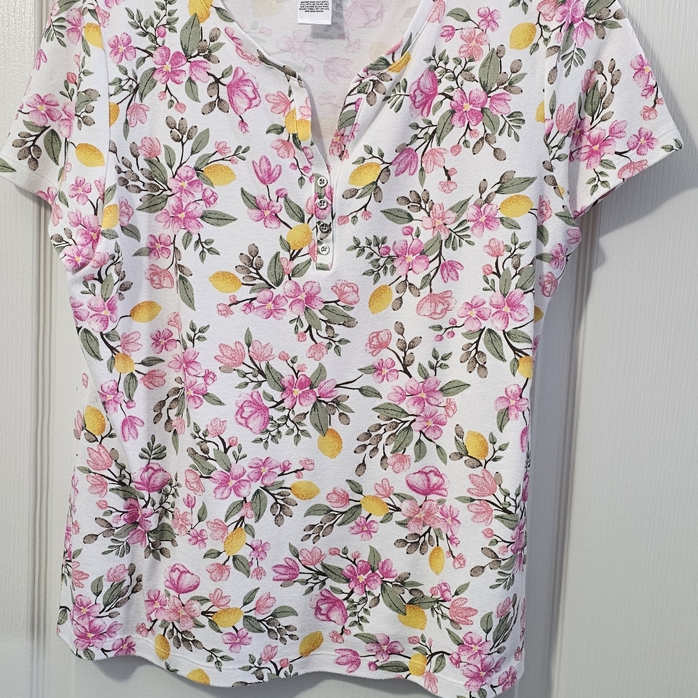 Floral Print Women's Top